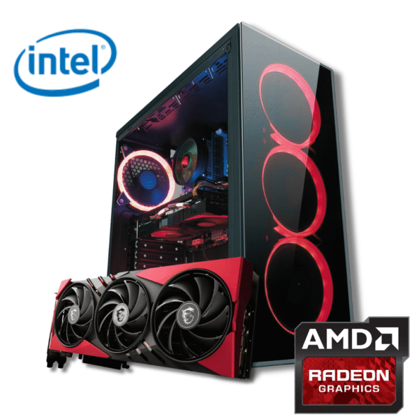 PC DISEÑO INTEL I3 10105 RX 580 8GB RAM 16GB SSD 1TB