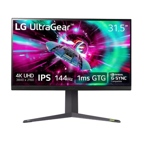MONITOR LG 32 ULTRAGEAR 32GR93U PIVOT PANTALLA 4K 144 Hz (II) (1762)