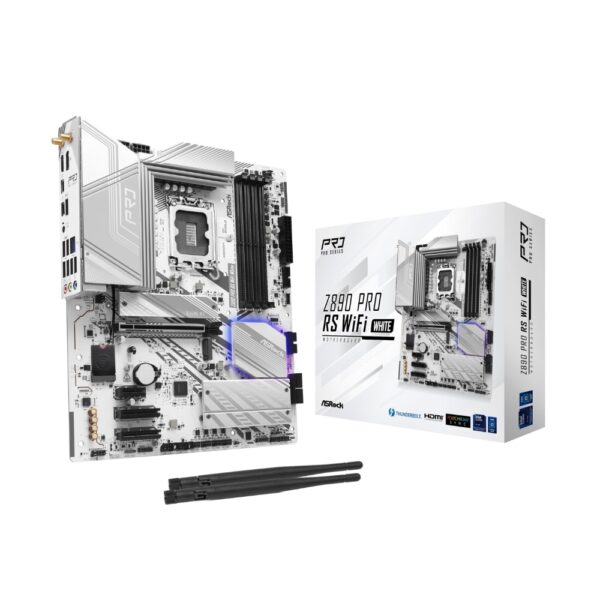 MOTHER ASROCK (LGA1851) Z890 PRO RS WIFI WHITE